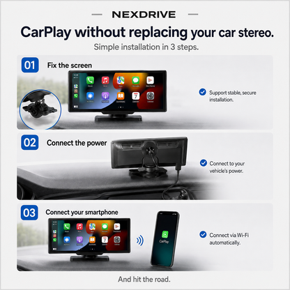 NEXDRIVE CarPlay Vision™ (modèle 2026)