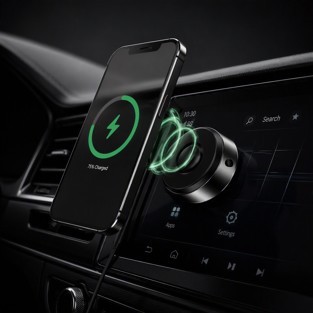 NEXDRIVE Mount Pro™ | Support Téléphone Magnétique Recharge Sans Fil
