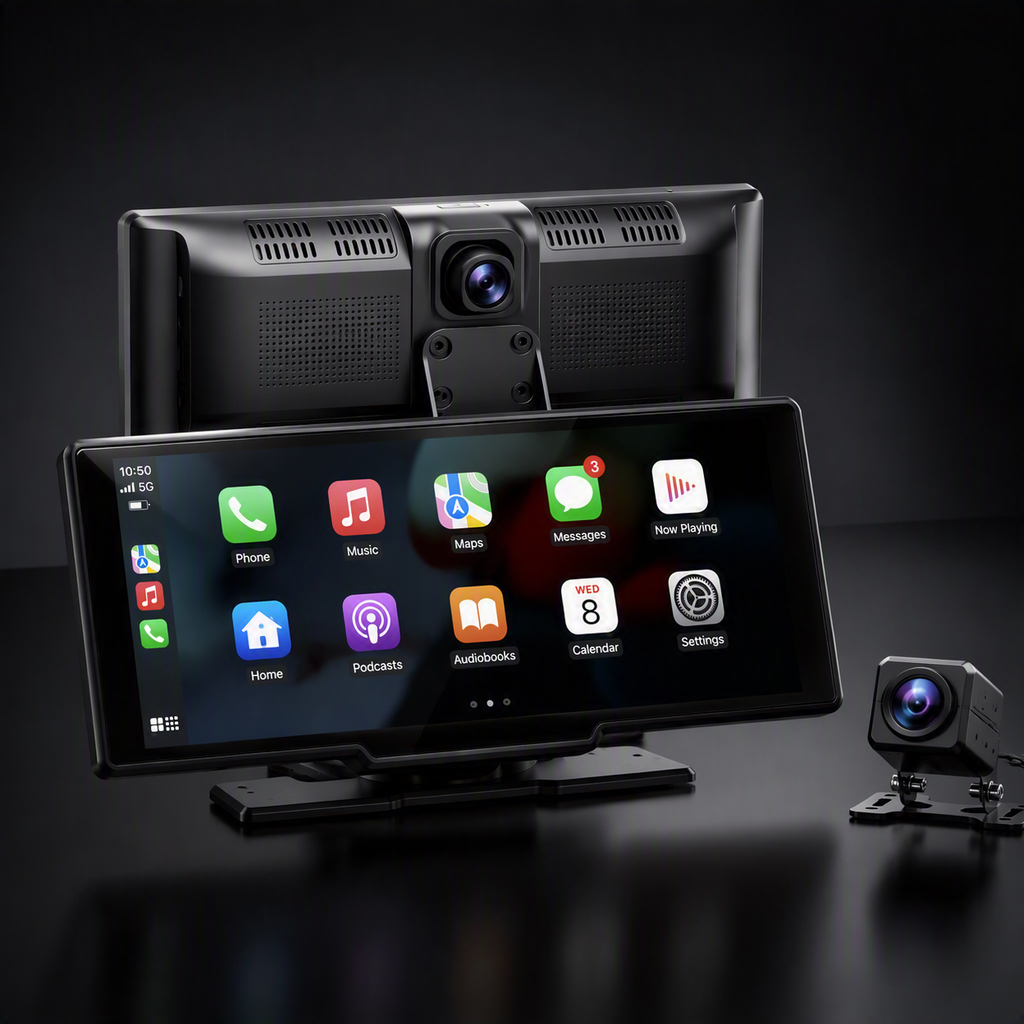 NEXDRIVE Play Pro™ Bundle | Écran CarPlay Sans Fil + Adaptateur CarPlay Wireless